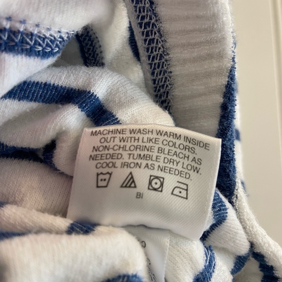 Hanna Andersson Terry Cloth Long Sleeve Zip Hoodie Swim Cover Up Beach 90 3T - Picture 6 of 8